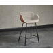 Waldo 35.5 inch November Grey / Cinnamon Brown Counter Stool